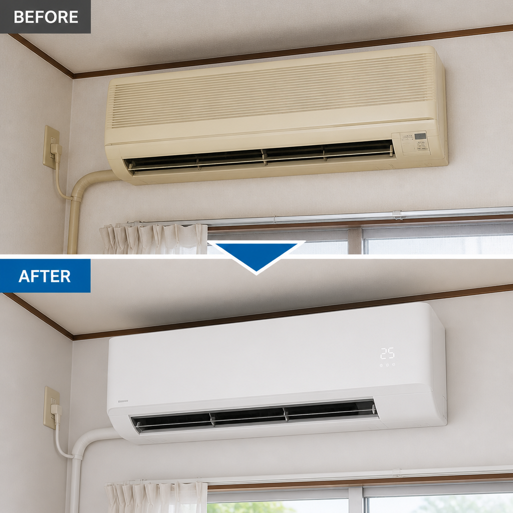 古いエアコンの電気代が高い理由とは？買い替えでできる省エネ対策を解説