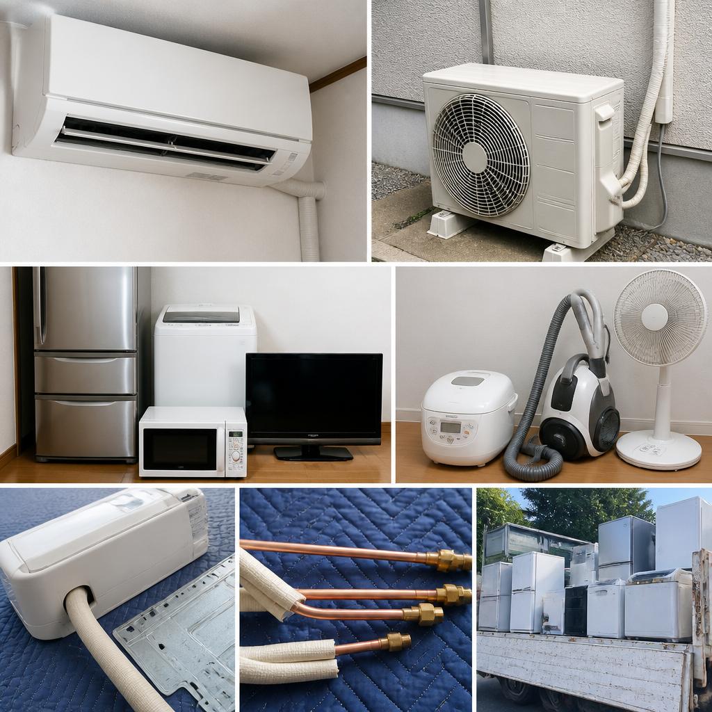 エアコンや家電の扱いについて